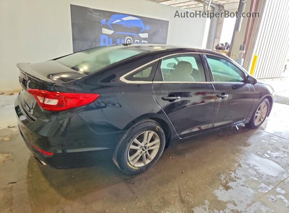 5NPE24AF9HH454286 2017 HYUNDAI SONATA Black Հետևի աջ