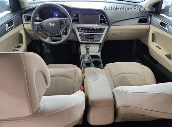 5NPE24AF9HH454286 2017 HYUNDAI SONATA Black 
