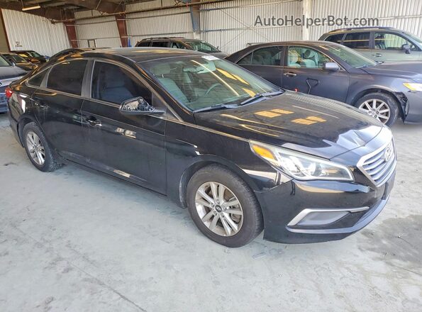 5NPE24AF9HH485814 2017 HYUNDAI SONATA Black 