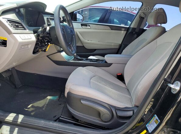 5NPE24AF9HH485814 2017 HYUNDAI SONATA Black 