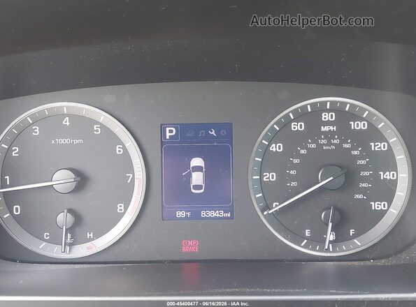 5NPE24AF9HH500411 2017 HYUNDAI SONATA White Vista de los asientos traseros