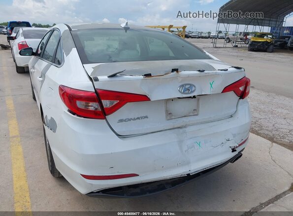 5NPE24AF9HH500411 2017 HYUNDAI SONATA White Vista frontal