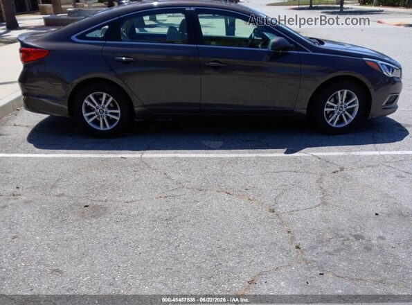 5NPE24AF9HH523333 2017 HYUNDAI SONATA Pewter Vista del cuadro de instrumentos