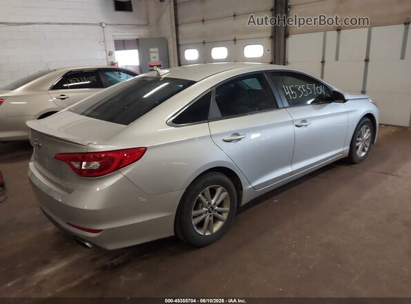 5NPE24AF9HH533649 2017 HYUNDAI SONATA Silver 