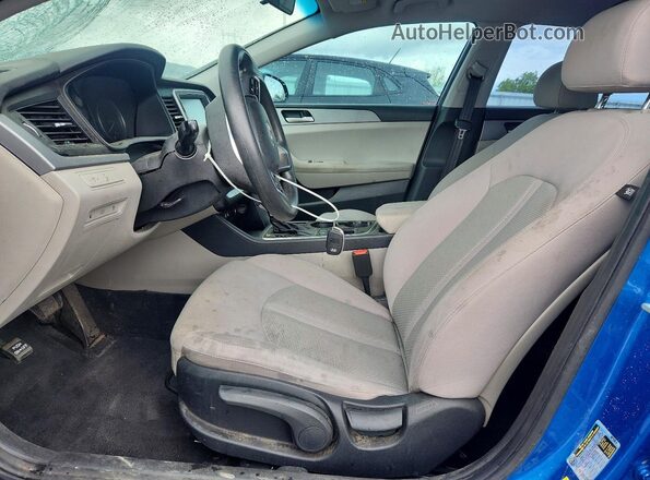 5NPE24AF9JH601471 2018 HYUNDAI SONATA Blue 