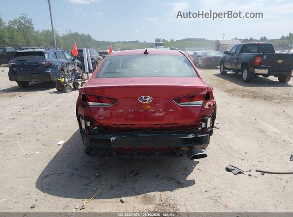 5NPE24AF9JH615161 2018 HYUNDAI SONATA Red 