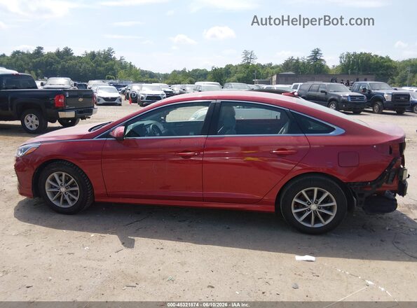 5NPE24AF9JH615161 2018 HYUNDAI SONATA Red 
