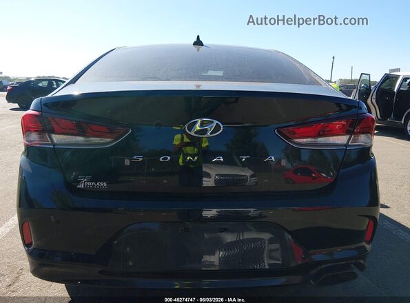 5NPE24AF9JH697019 2018 HYUNDAI SONATA Black 
