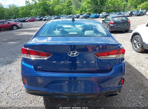 5NPE24AF9KH747192 2019 HYUNDAI SONATA Синий 