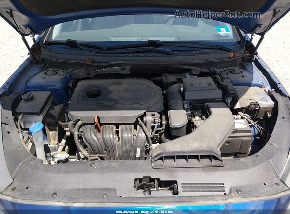 5NPE24AF9KH754661 2019 HYUNDAI SONATA Blue Հետևի տեսք