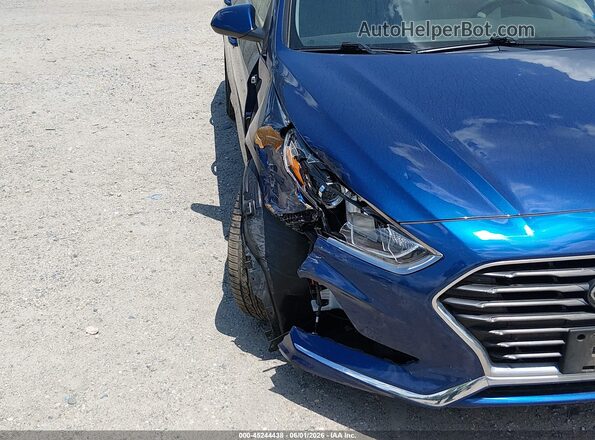 5NPE24AF9KH754661 2019 HYUNDAI SONATA Blue 
