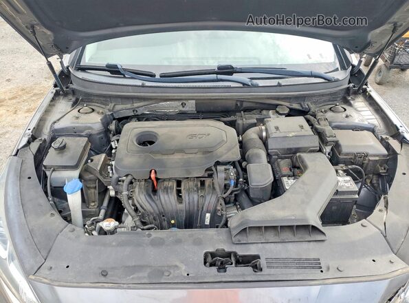 5NPE24AF9KH788633 2019 HYUNDAI SONATA Gray 