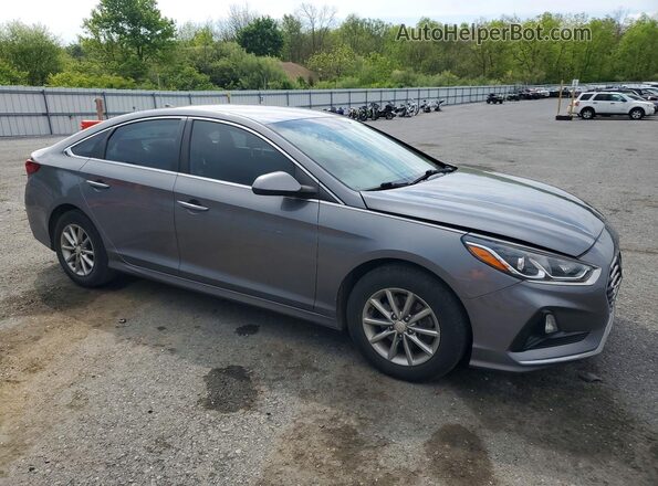 5NPE24AF9KH788633 2019 HYUNDAI SONATA Gray 