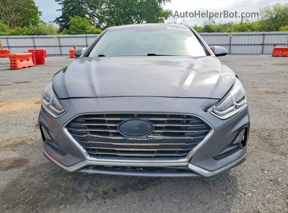 5NPE24AF9KH788633 2019 HYUNDAI SONATA Gray 