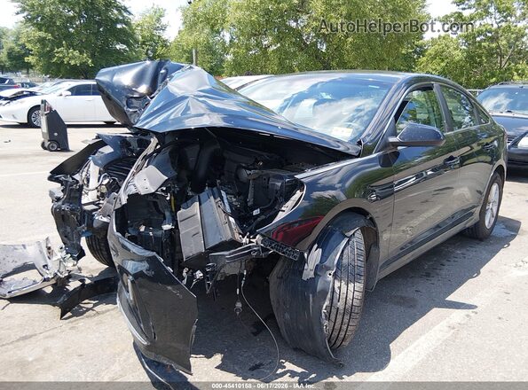 5NPE24AF9KH805916 2019 HYUNDAI SONATA Черный Передняя левая четверть