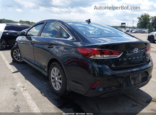 5NPE24AF9KH805916 2019 HYUNDAI SONATA Черный Задняя левая четверть