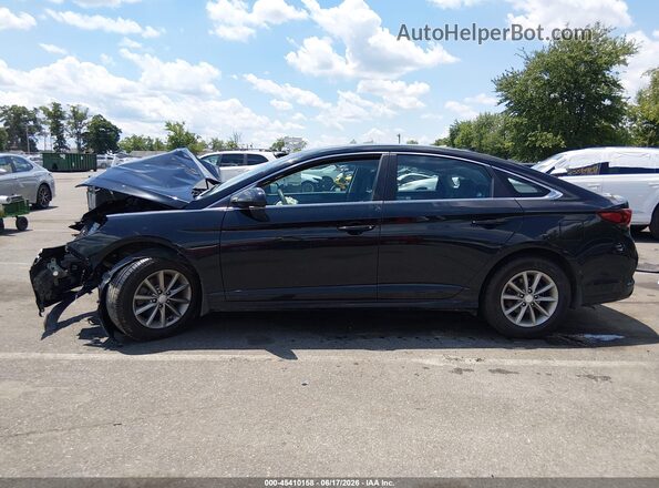 5NPE24AF9KH805916 2019 HYUNDAI SONATA Черный Панорамный вид салона 360°