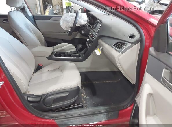 5NPE24AF9KH810338 2019 HYUNDAI SONATA Red 