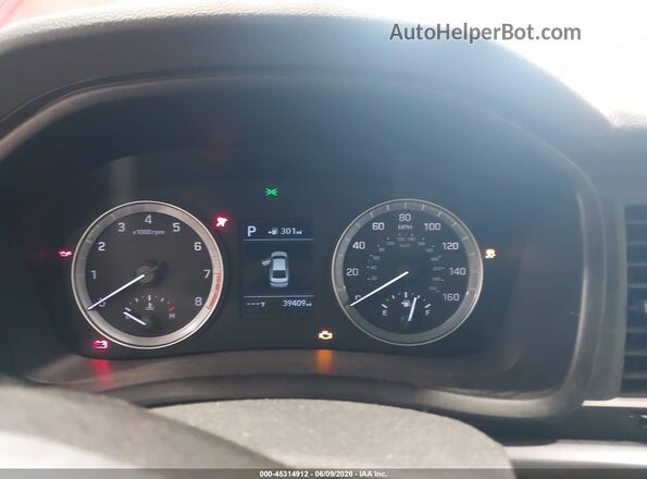 5NPE24AF9KH810338 2019 HYUNDAI SONATA Red 