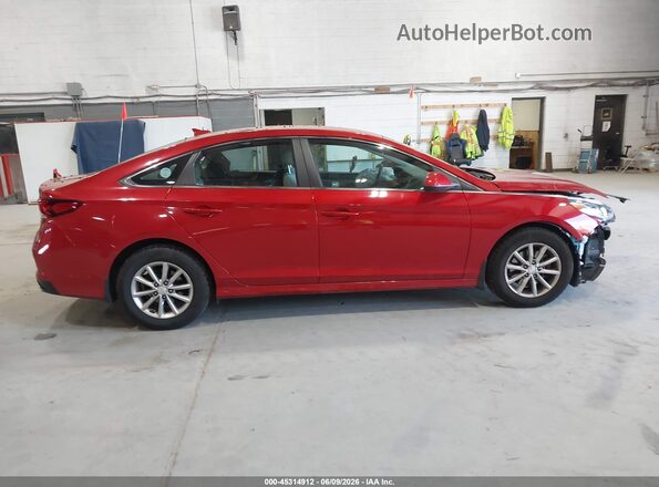5NPE24AF9KH810338 2019 HYUNDAI SONATA Red 