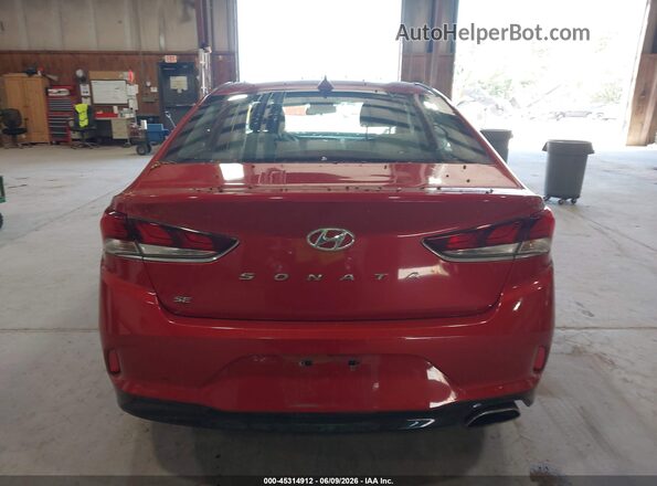 5NPE24AF9KH810338 2019 HYUNDAI SONATA Red 