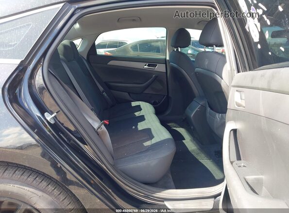 5NPE24AF9KH819413 2019 HYUNDAI SONATA Black VIN კოდის სტიკერის ხედი