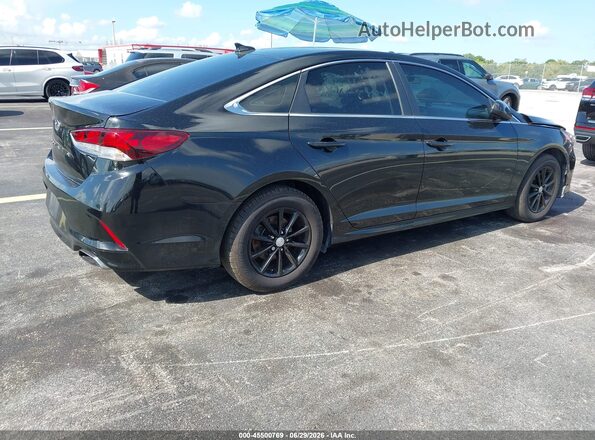 5NPE24AF9KH819413 2019 HYUNDAI SONATA Black უკანა მარჯვენა
