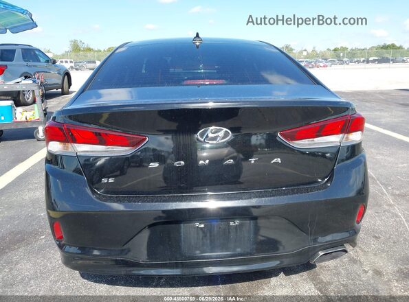 5NPE24AF9KH819413 2019 HYUNDAI SONATA Black 