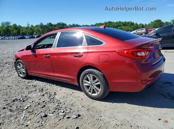 5NPE24AFXGH261014 2016 HYUNDAI SONATA Burgundy 