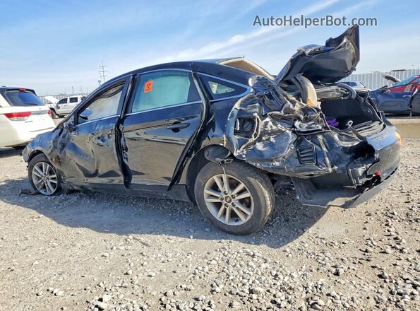5NPE24AFXGH283904 2016 HYUNDAI SONATA Black Задня ліва чверть