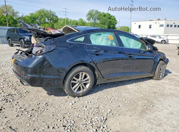 5NPE24AFXGH283904 2016 HYUNDAI SONATA Black Задня права чверть