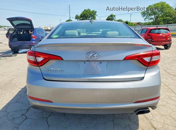 5NPE24AFXGH289315 2016 HYUNDAI SONATA Silver 