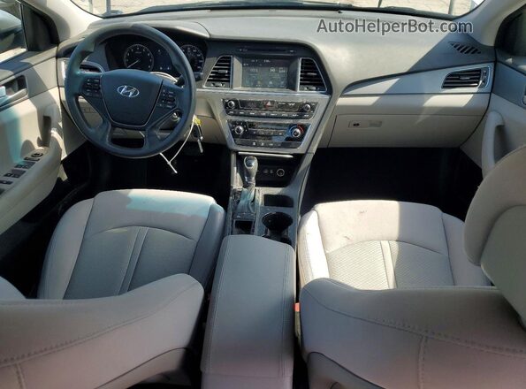 5NPE24AFXGH289315 2016 HYUNDAI SONATA Silver 