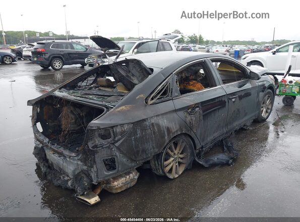 5NPE24AFXGH357693 2016 HYUNDAI SONATA Gray Trasero derecho