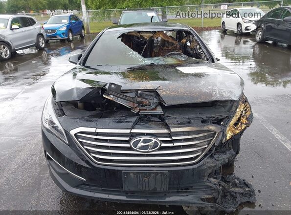 5NPE24AFXGH357693 2016 HYUNDAI SONATA Gray Vista frontal