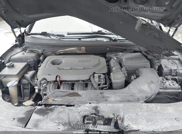 5NPE24AFXGH357693 2016 HYUNDAI SONATA Gray Vista trasera