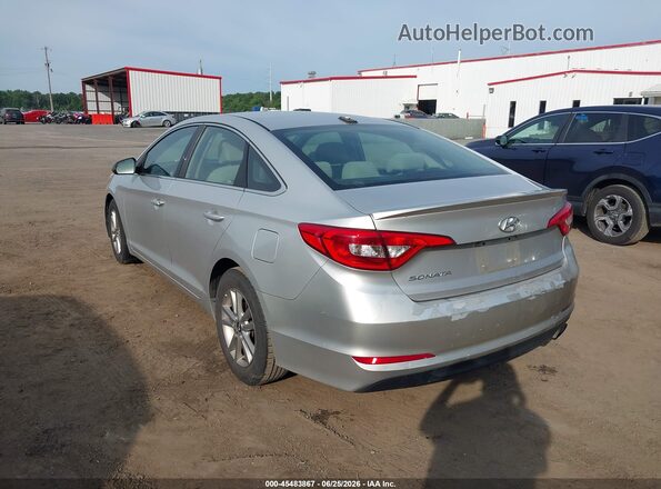 5NPE24AFXGH400333 2016 HYUNDAI SONATA Silver უკანა მარცხენა
