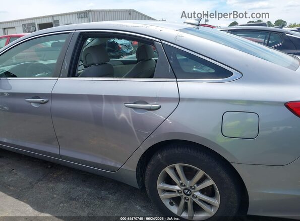 5NPE24AFXGH407010 2016 HYUNDAI SONATA Серебряный Вид спереди