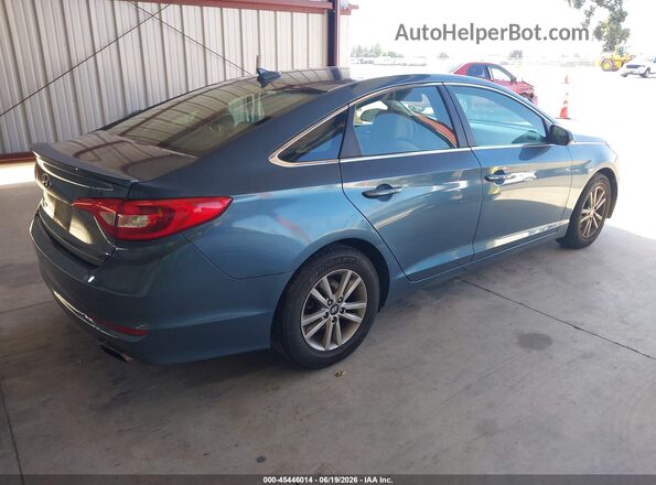 5NPE24AFXGH409520 2016 HYUNDAI SONATA Синий 