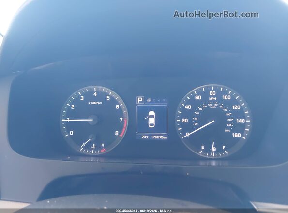 5NPE24AFXGH409520 2016 HYUNDAI SONATA Синий 