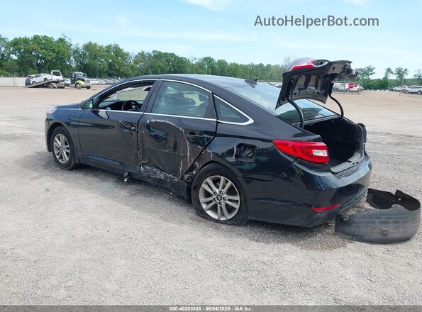 5NPE24AFXGH429217 2016 HYUNDAI SONATA Black 