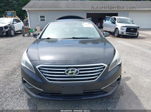 5NPE24AFXGH429217 2016 HYUNDAI SONATA Black 
