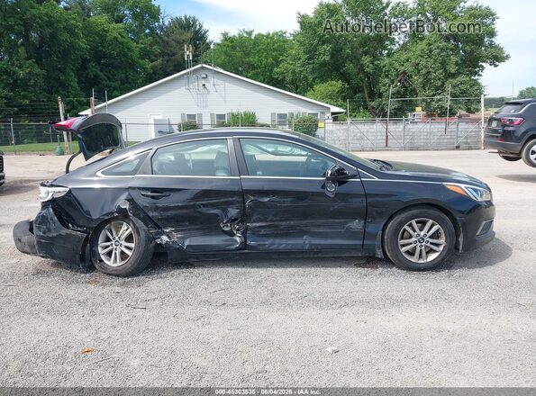 5NPE24AFXGH429217 2016 HYUNDAI SONATA Black 