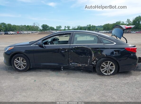 5NPE24AFXGH429217 2016 HYUNDAI SONATA Black 