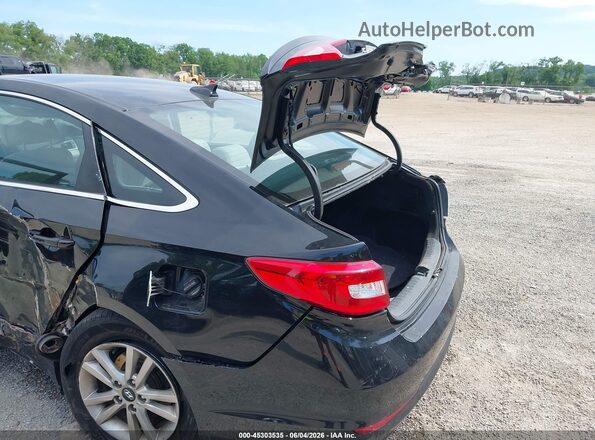 5NPE24AFXGH429217 2016 HYUNDAI SONATA Black 