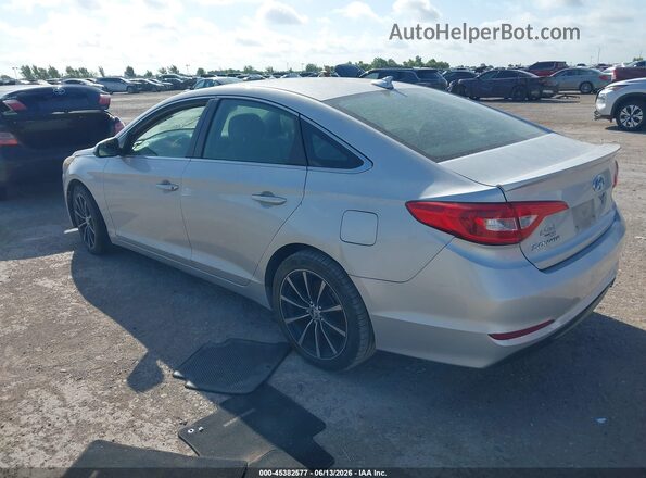 5NPE24AFXHH474062 2017 HYUNDAI SONATA Silver 