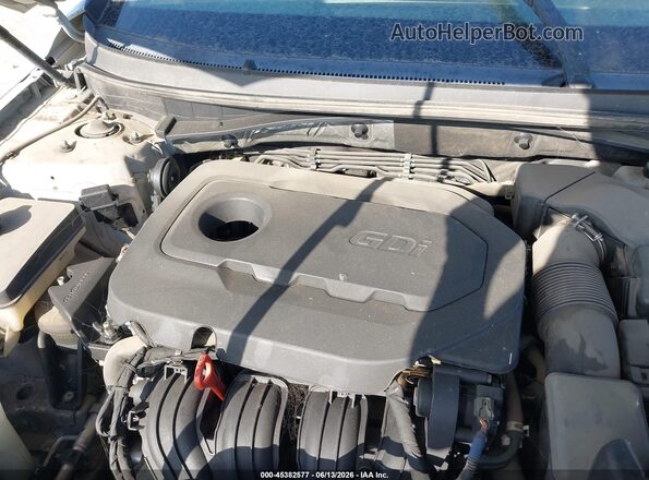 5NPE24AFXHH474062 2017 HYUNDAI SONATA Silver 