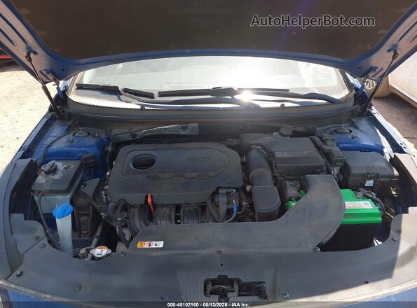 5NPE24AFXHH485532 2017 HYUNDAI SONATA Blue 
