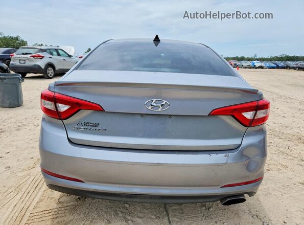 5NPE24AFXHH497020 2017 HYUNDAI SONATA Gray 