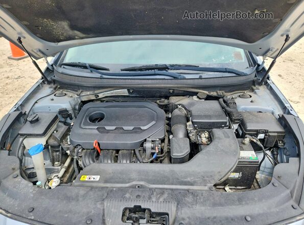 5NPE24AFXHH497020 2017 HYUNDAI SONATA Gray 